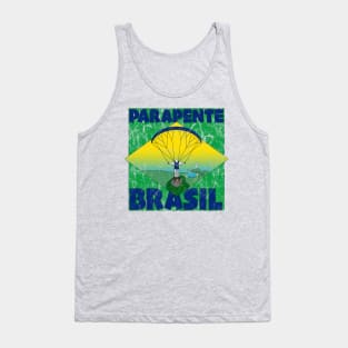 Parapente Brasil - Paraglide Brazil - Grunge Tank Top